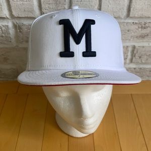 New Era Milwaukee Brewers 59 Fifty Fitted Hat Size 7